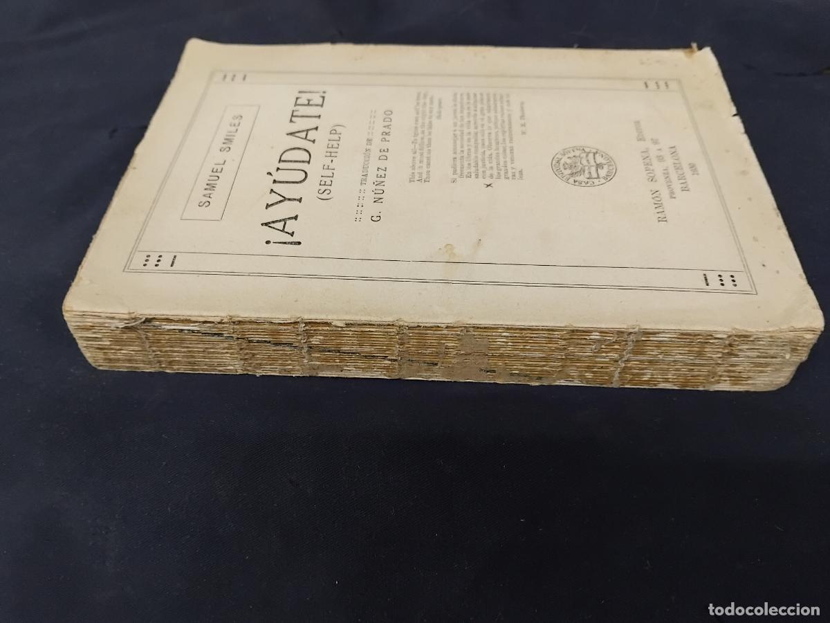 Libros antiguos: AYUDATE SAMUEL SMILES. RAMON SOPENA EDITOR 1930 - Foto 2