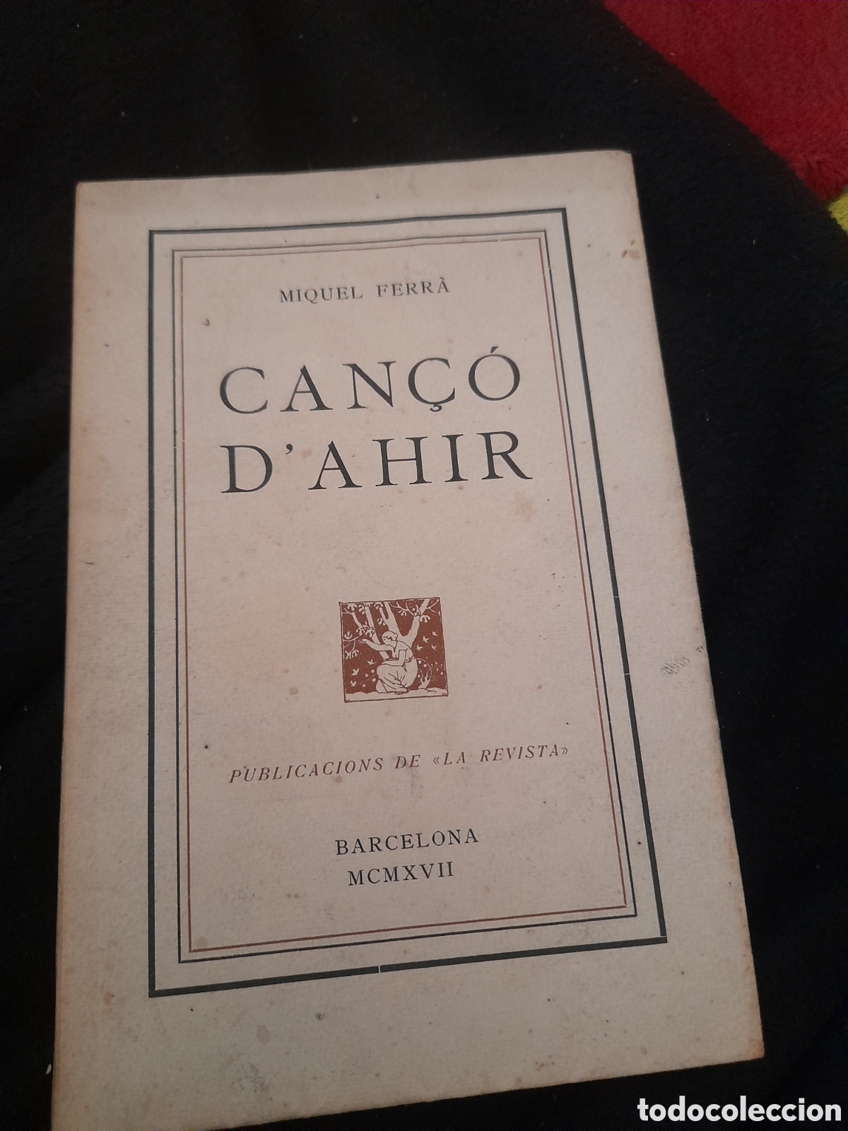 Libros antiguos: Libro, Cancons D, Ahir de 1917, intonson - Foto 1