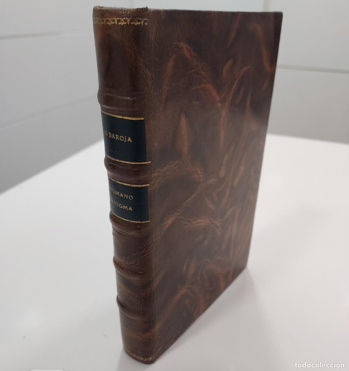 Libros antiguos: HUMANO ENIGMA. P&iacute;o Baroja. 1935 - Foto 2