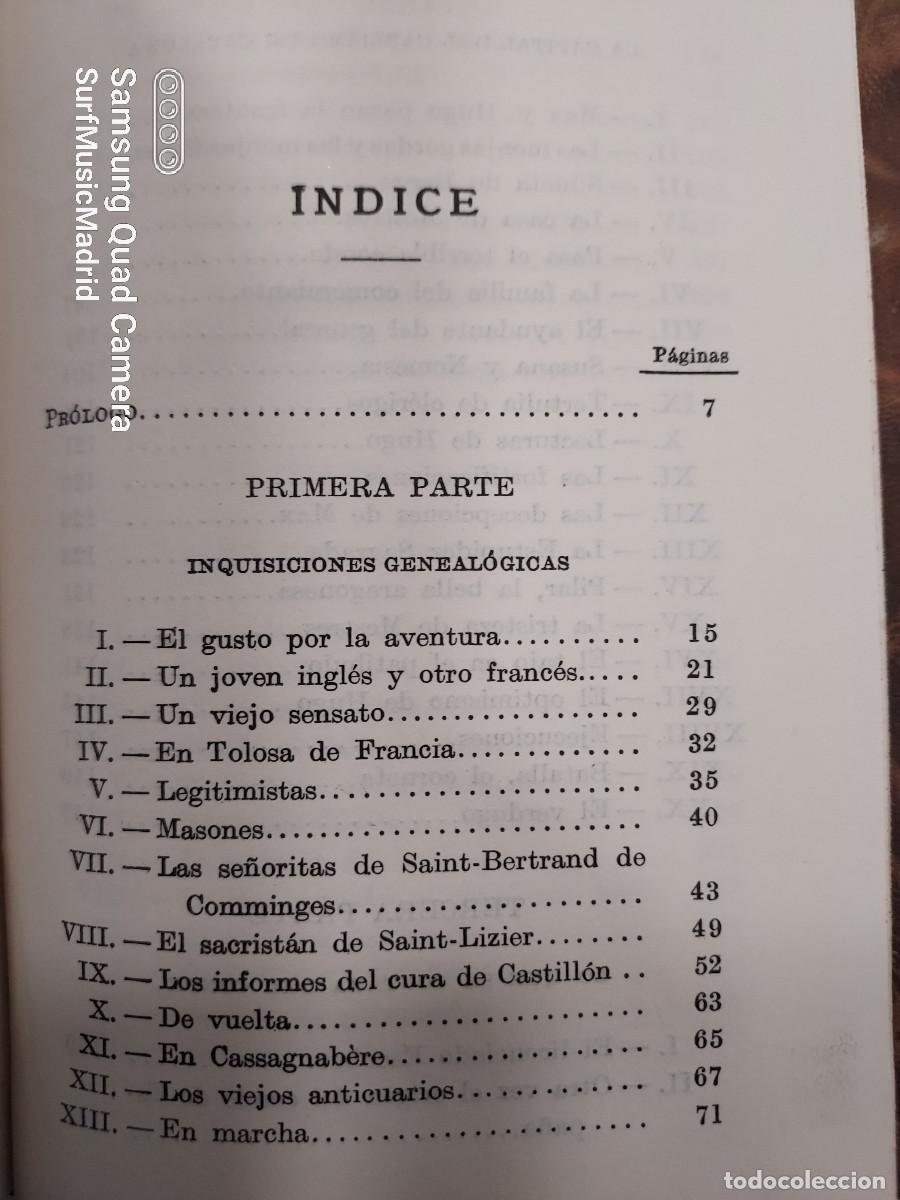 Libros antiguos: HUMANO ENIGMA. P&iacute;o Baroja. 1935 - Foto 16