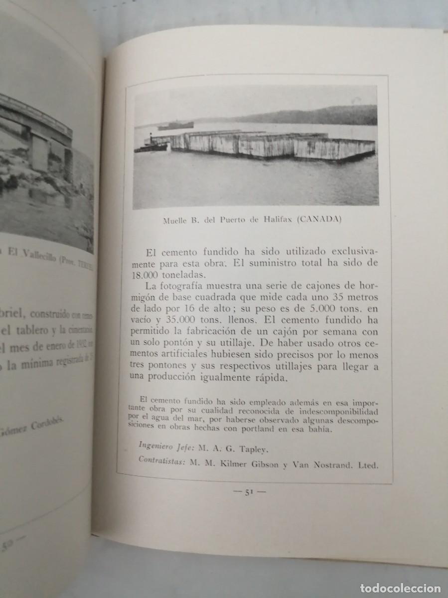Libros antiguos: Caracter&iacute;sticas del Cemento Fundido Electroland - Foto 3