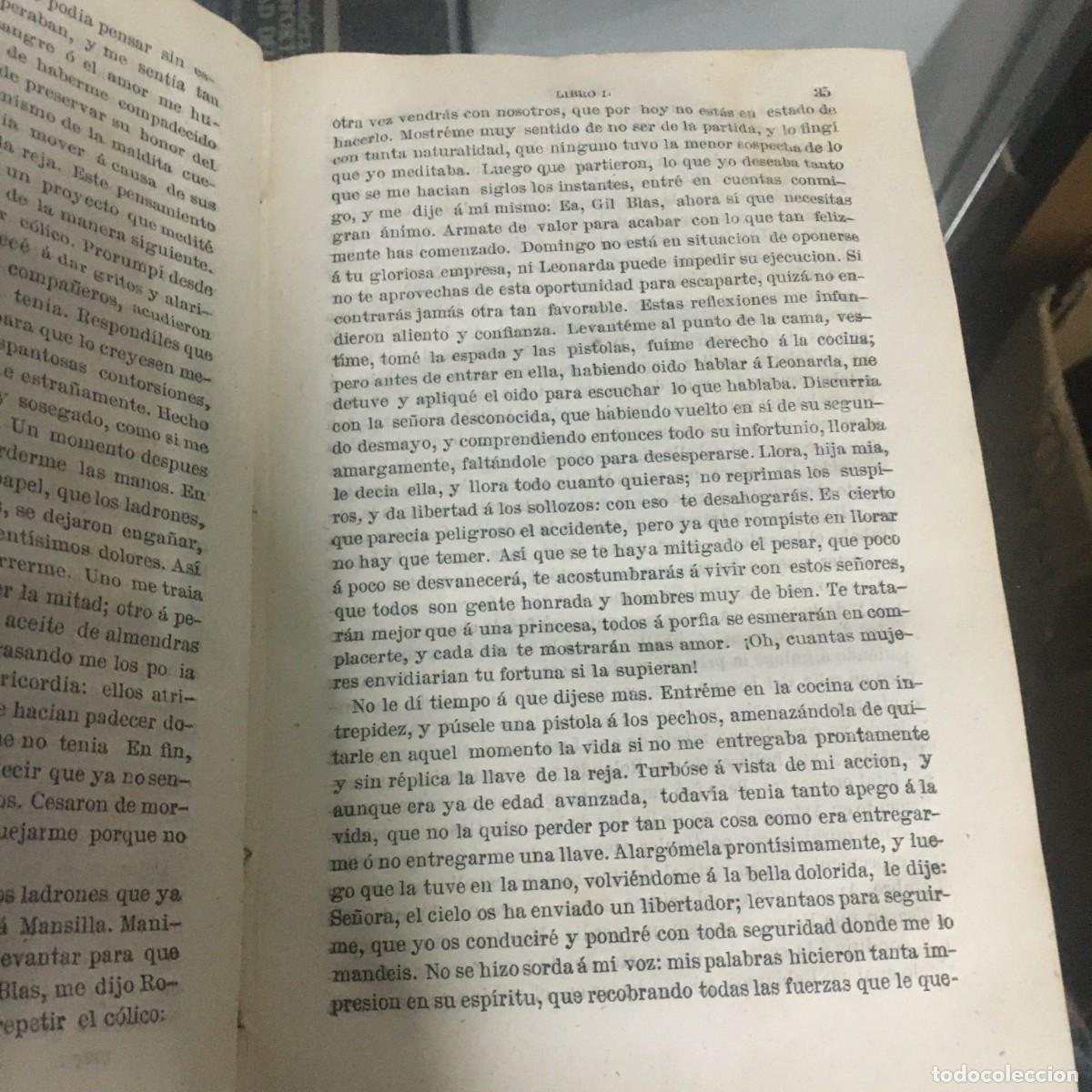 Libros antiguos: Historia de Gil Blas de Santillana - Foto 2