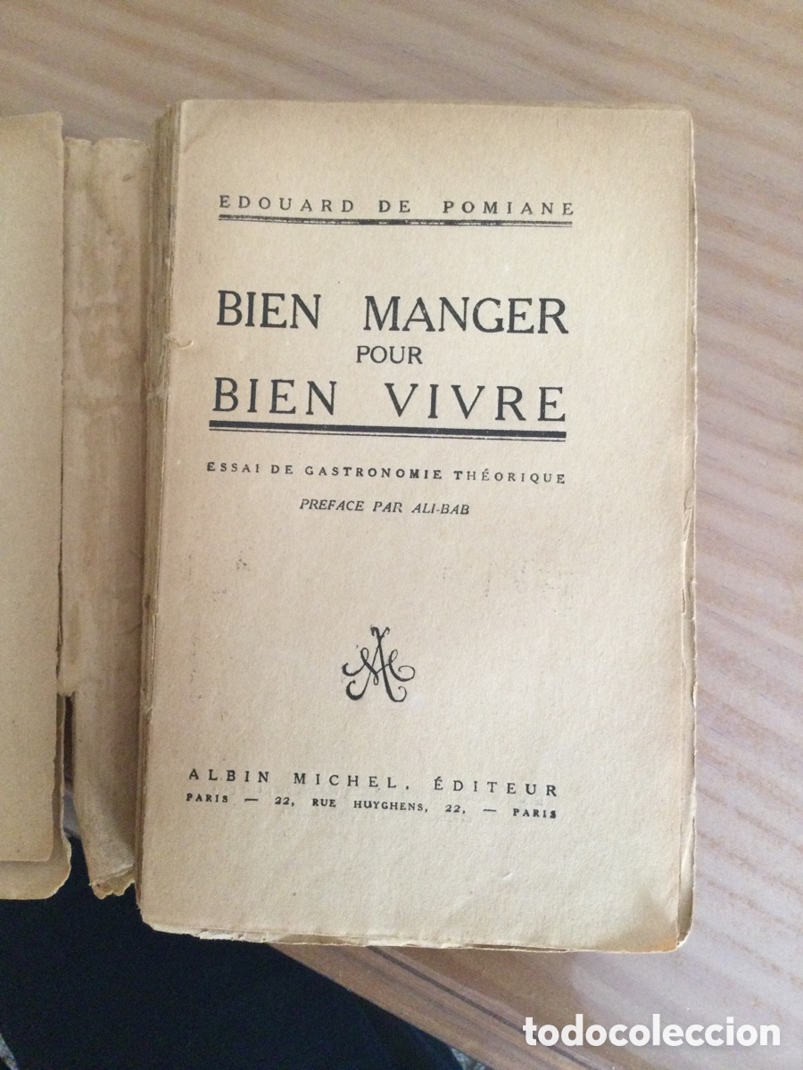 Libros antiguos: Bien Manger pour Bien Vivre - Foto 3