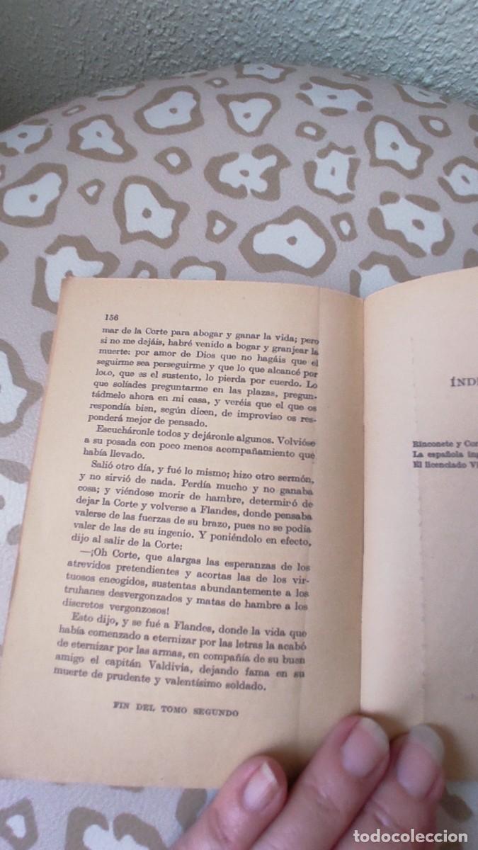 Libros antiguos: Libro Novelas ejemplares Madrid 1919 M.Cervantes - Foto 9