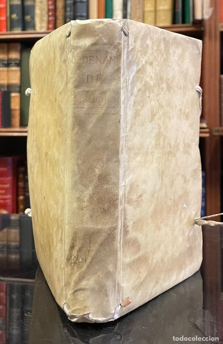 Livres anciens: Ordenanza de S.M. para el Gobierno Militar y Ec&oacute;nomico de sus Reales Arsenales de Marina
