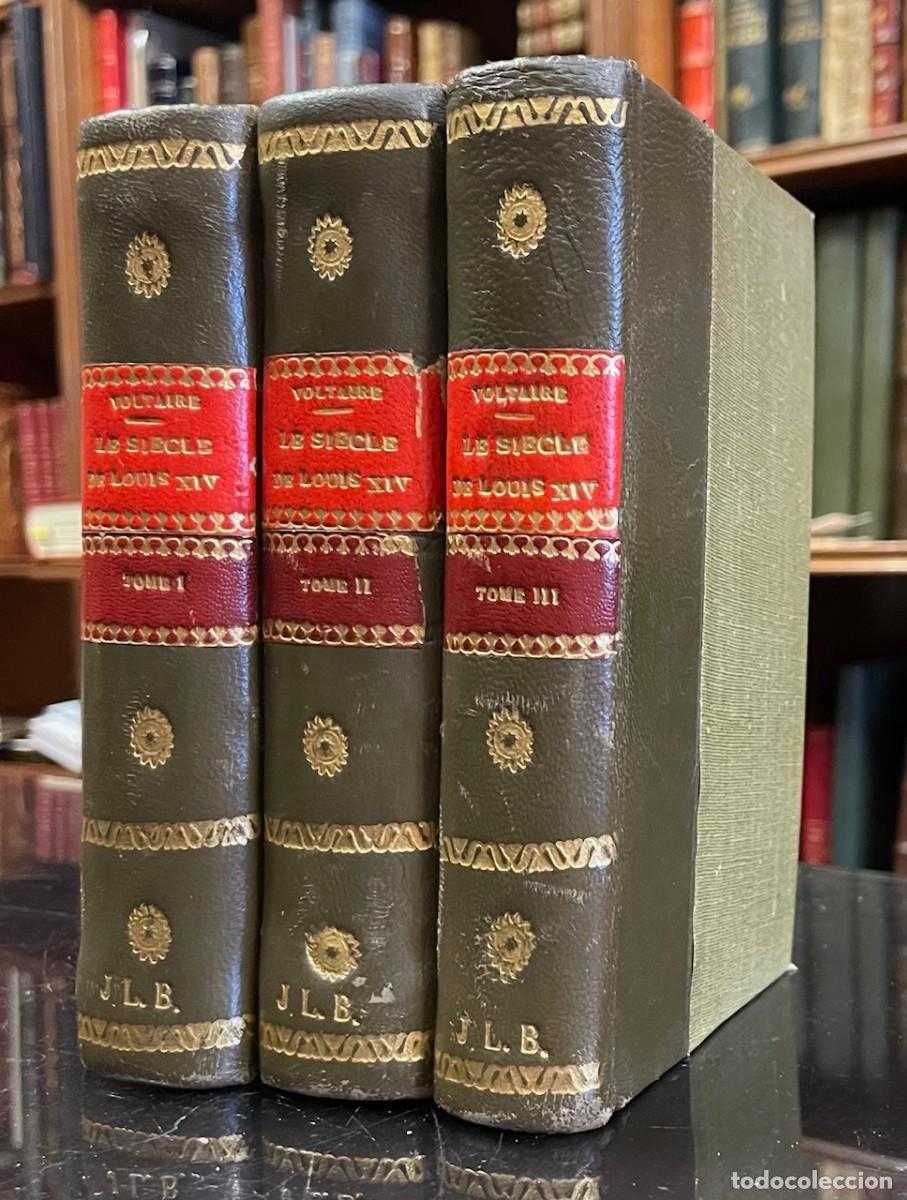 Libros antiguos: Voltaire . Le Si&egrave;cle de Louis XIV - Foto 1