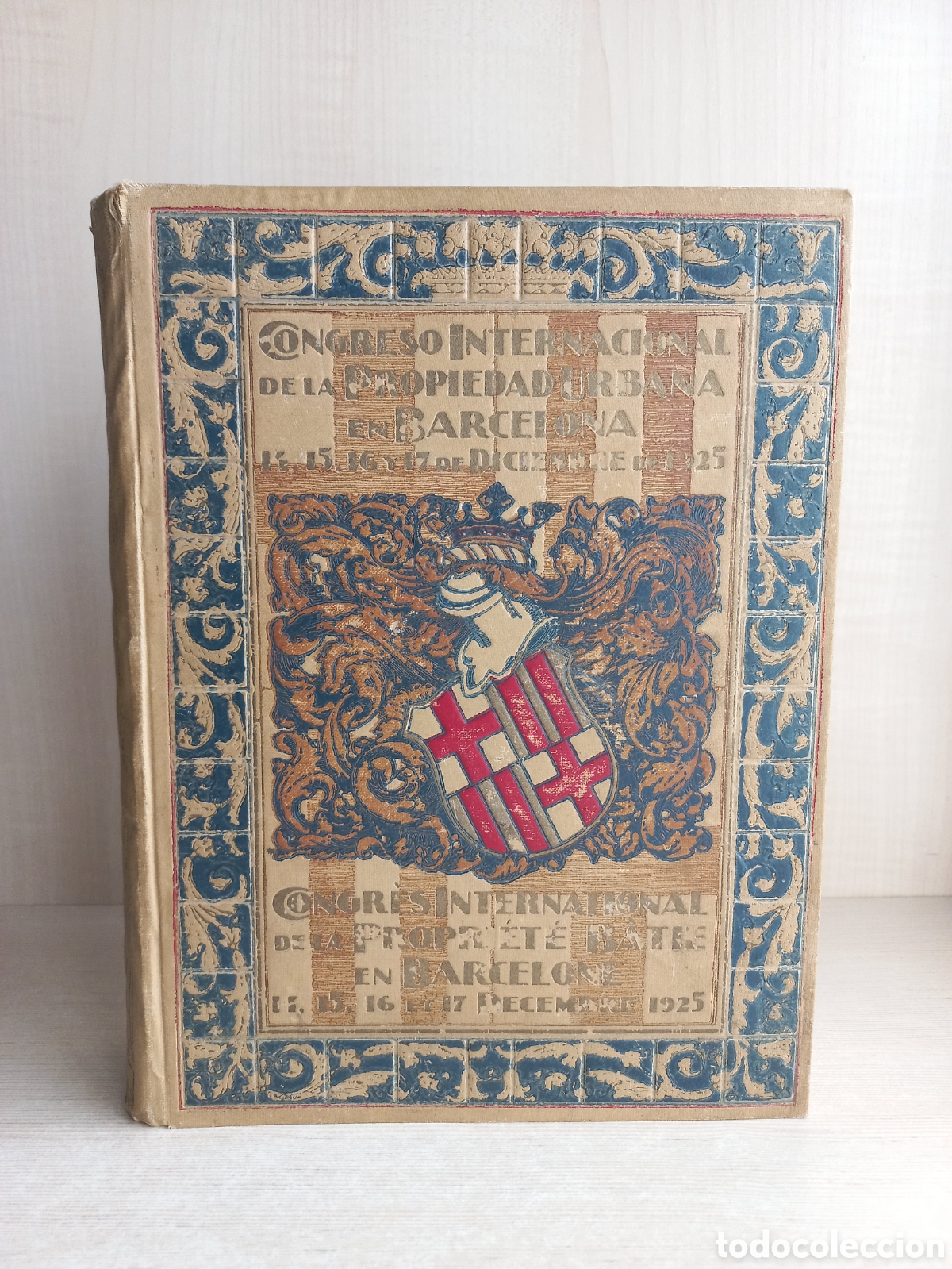 Libros antiguos: Congreso de la Propiedad Urbana en Barcelona. 1925. - Foto 1