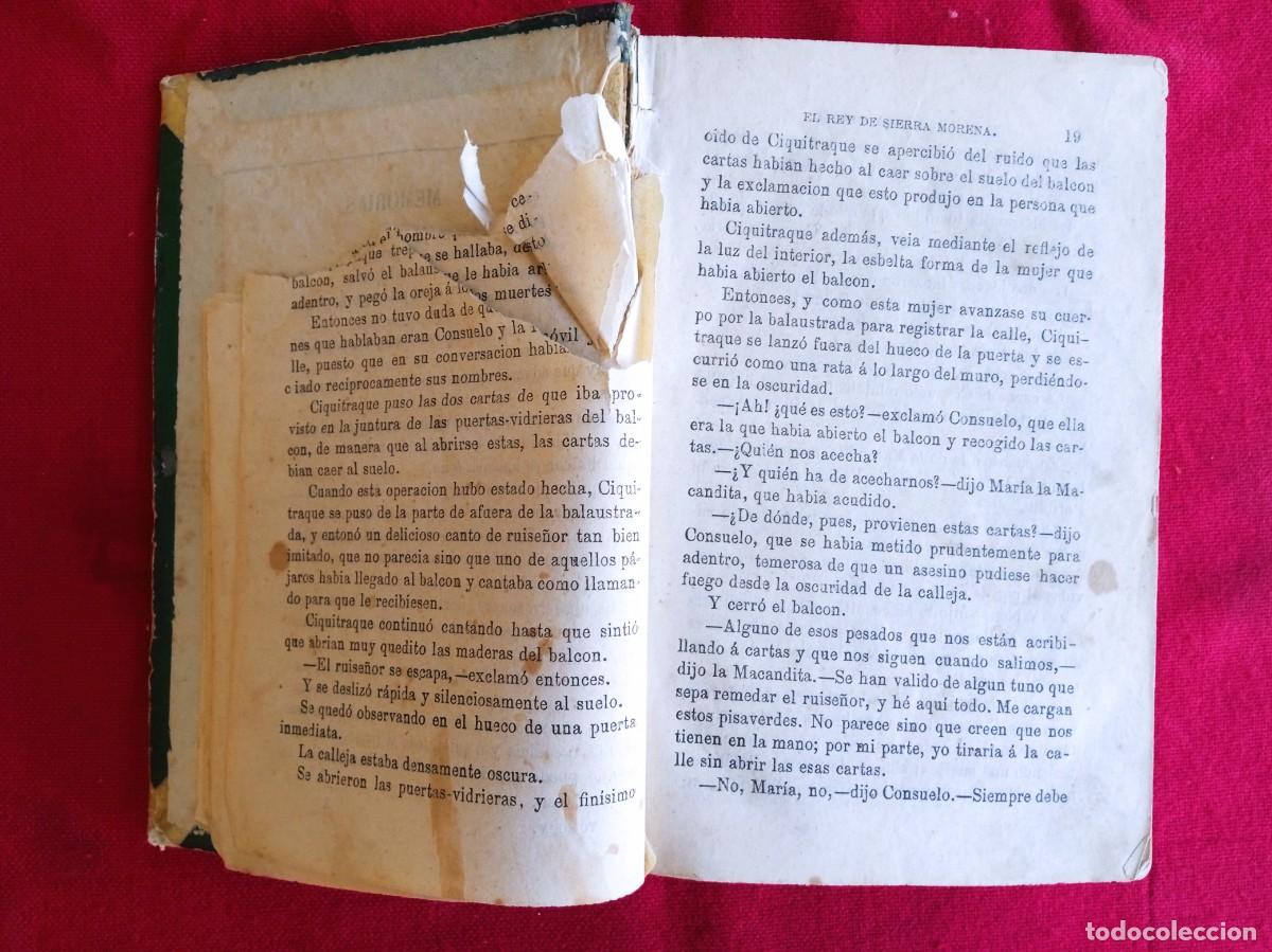 Libros antiguos: Libro antiguo El Rey de Sierra Morera 1871 - Foto 3