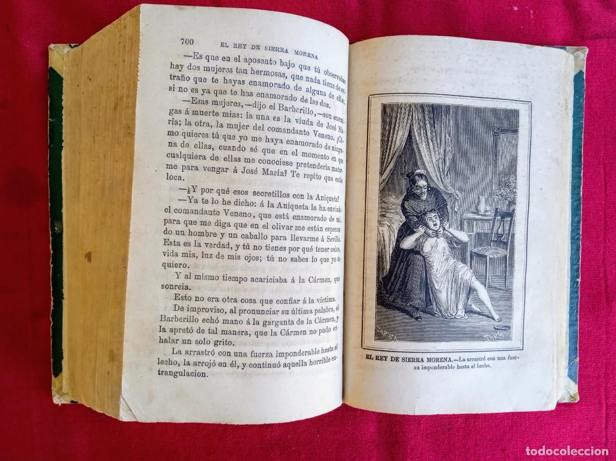 Libros antiguos: Libro antiguo El Rey de Sierra Morera 1871 - Foto 5