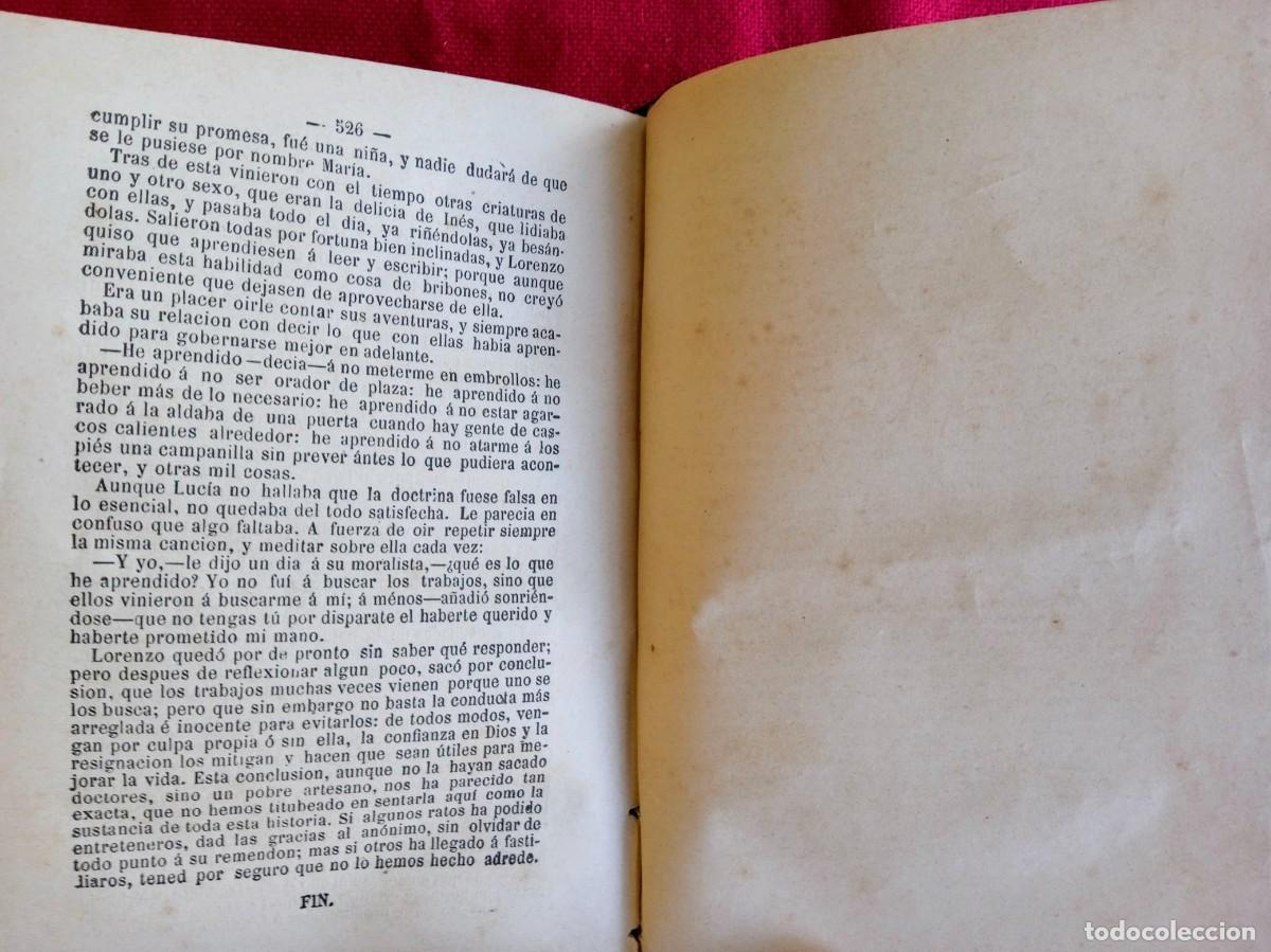 Libros antiguos: Libro antiguo Los Novios, Manzoni 1882 - Foto 5