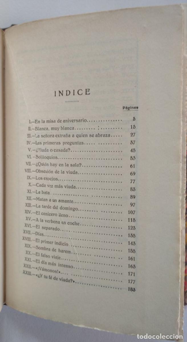 Libros antiguos: La viuda blanca y negra - G&Oacute;MEZ DE LA SERNA, Ram&oacute;n - Foto 5