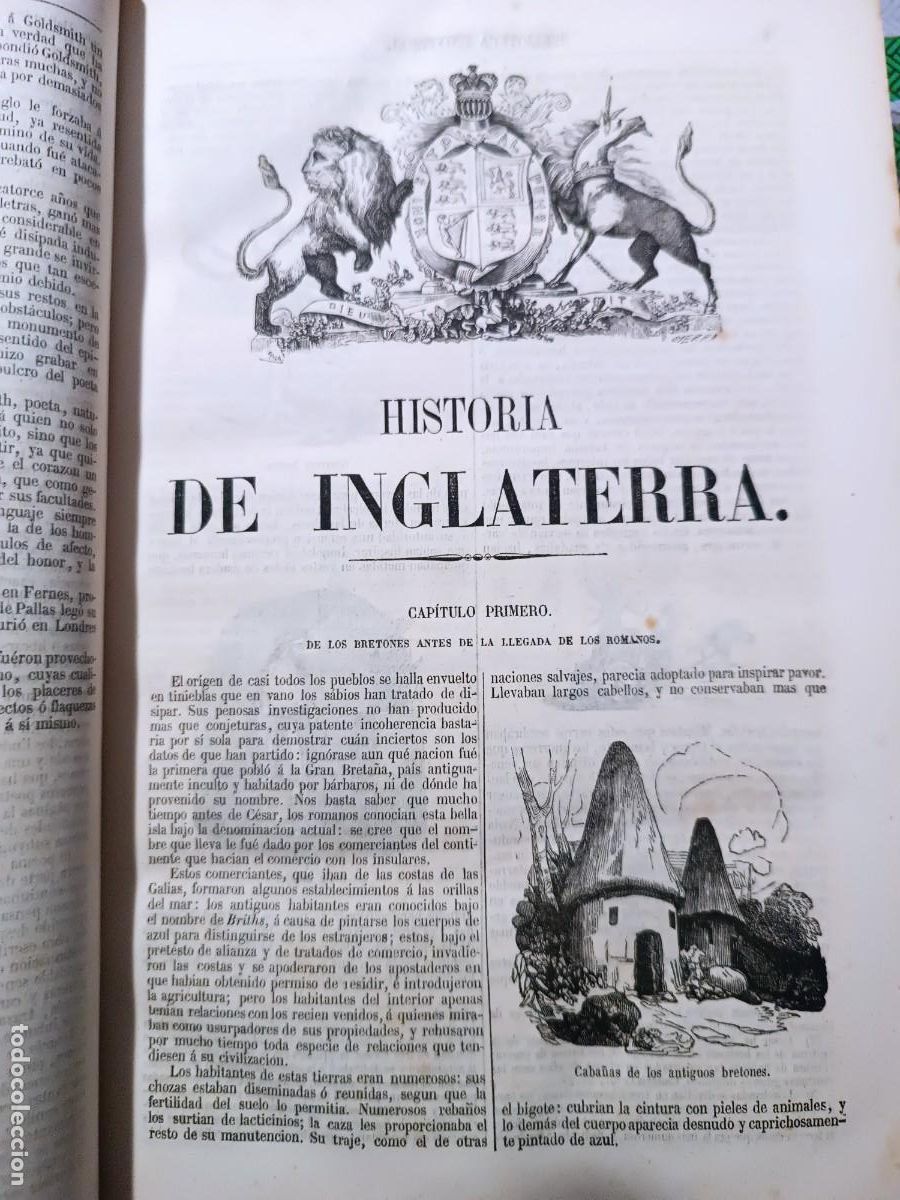 Libros antiguos: Historia de Inglaterra, O. Goldsmith 1855 - Foto 3