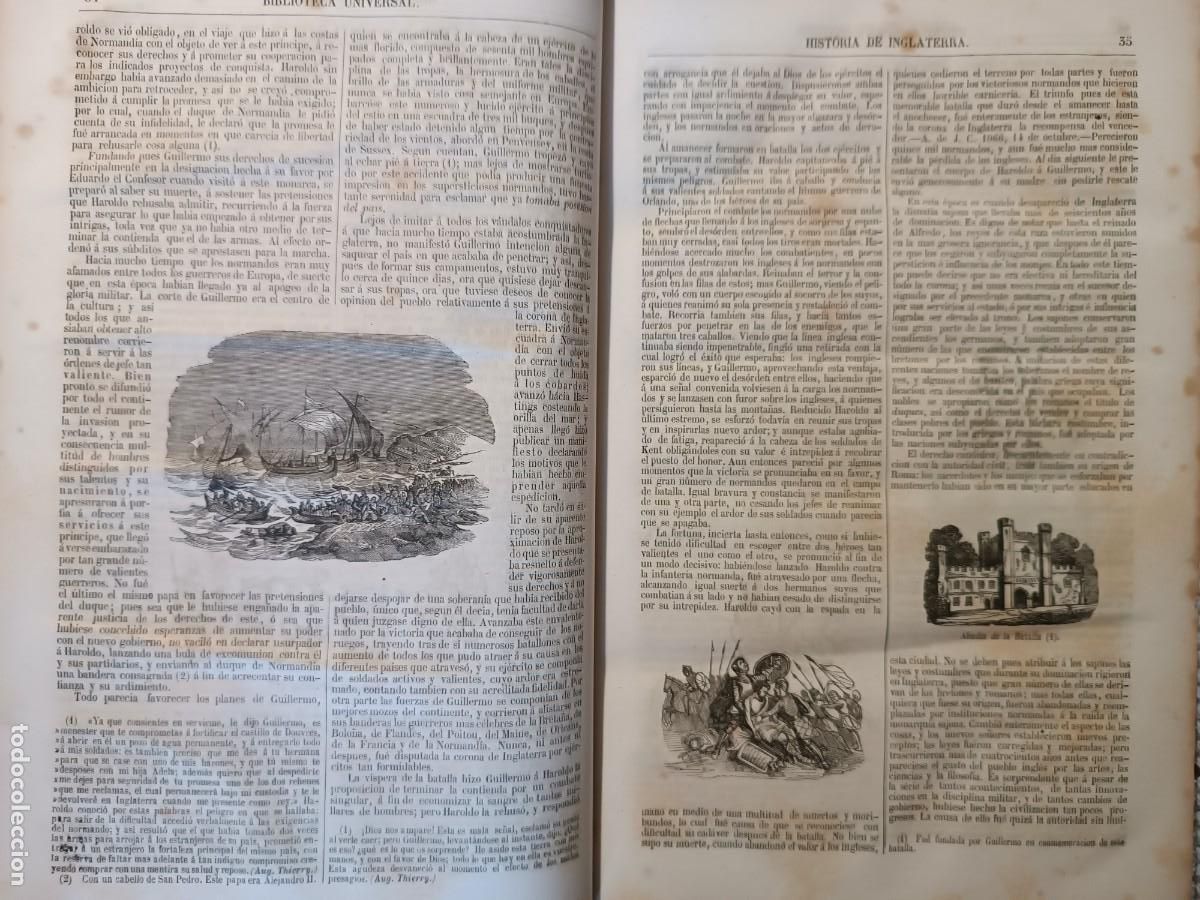 Libros antiguos: Historia de Inglaterra, O. Goldsmith 1855 - Foto 4