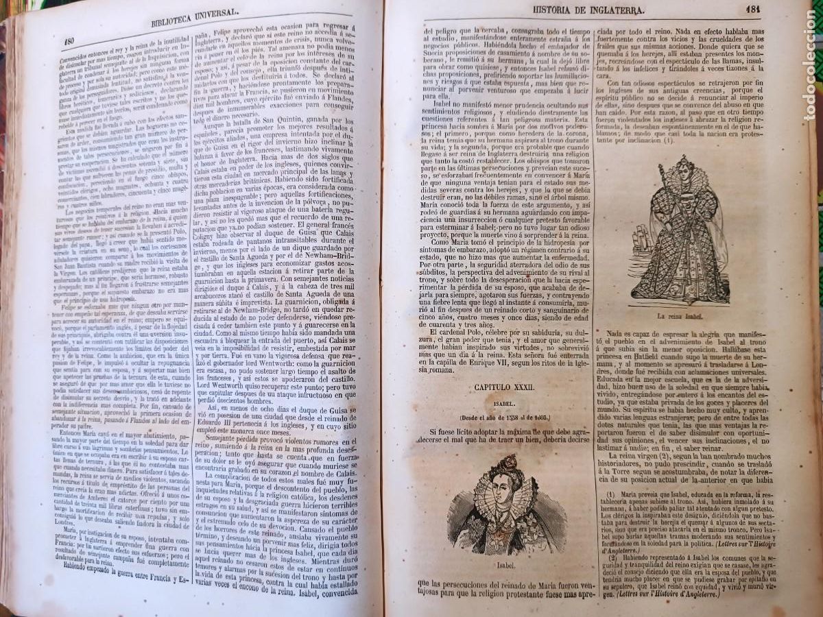 Libros antiguos: Historia de Inglaterra, O. Goldsmith 1855 - Foto 5