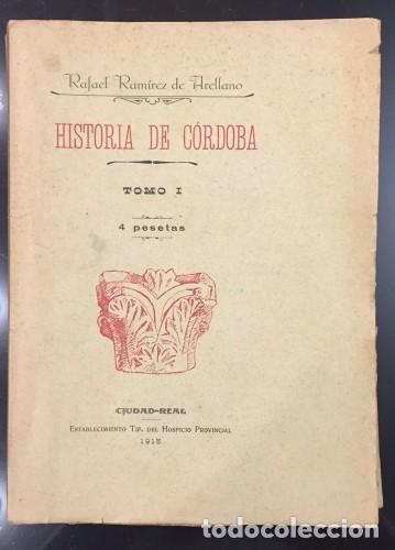 Libros antiguos: Rafael Ramirez de Arellano . Historia de C&oacute;rdoba - Foto 2