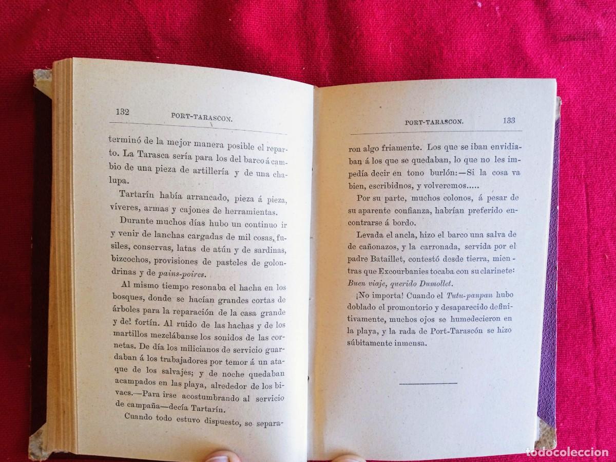 Libros antiguos: Libro antiguo Port-Tarasc&oacute;n de Daudet - Foto 3
