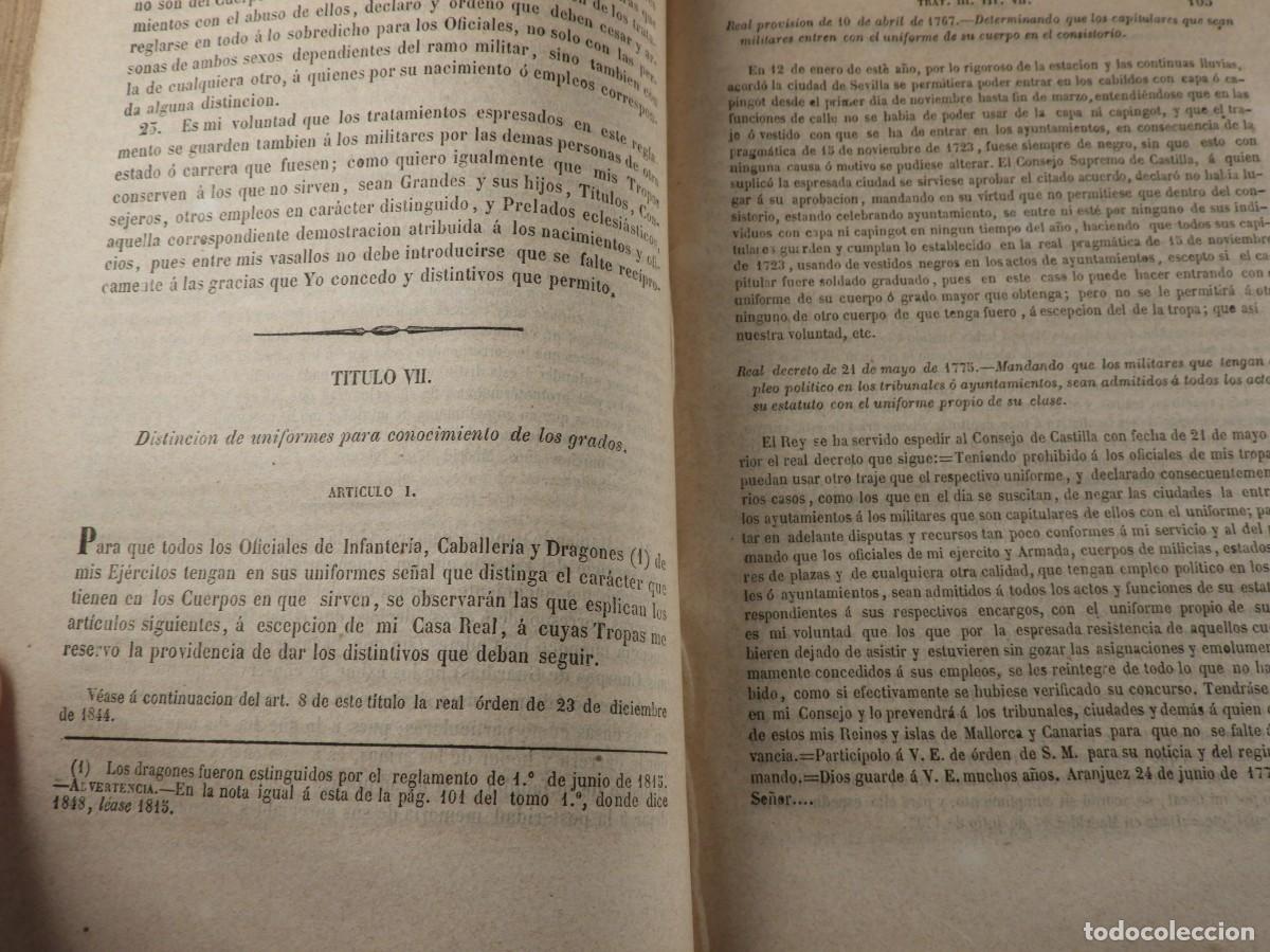 Libros antiguos: LIBRO ORDENANZAS DE S.M. - Foto 3