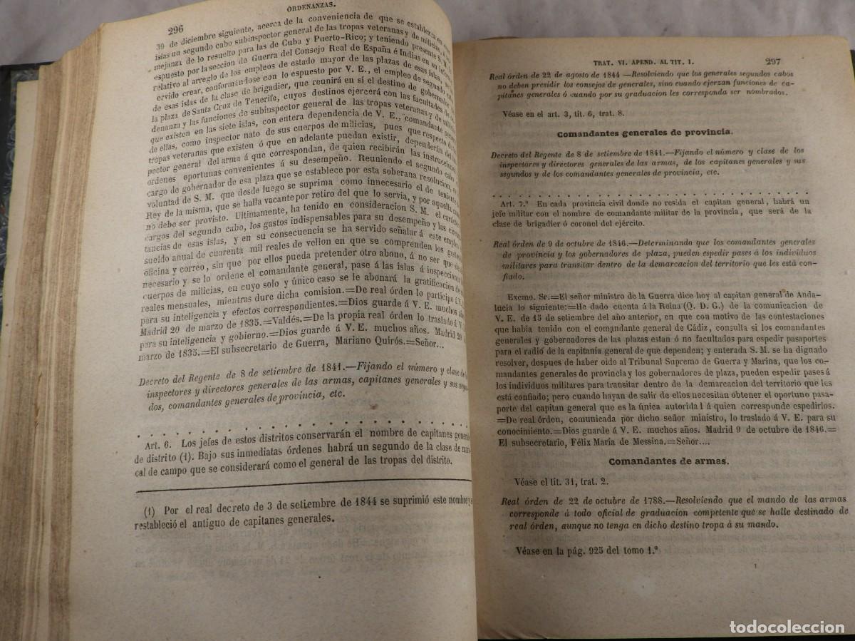 Libros antiguos: LIBRO ORDENANZAS DE S.M. - Foto 4