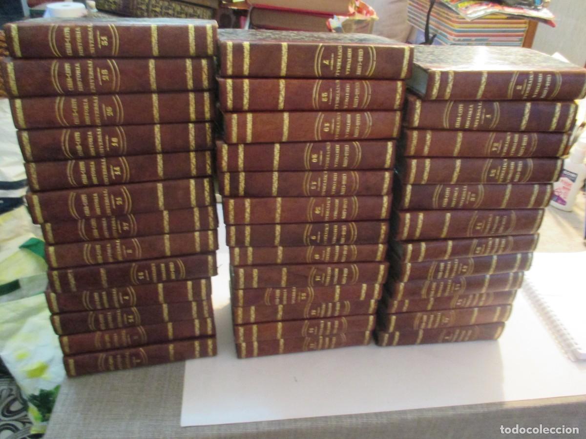 Libros antiguos: CESAR CANTU Historia universal 38 tomos W30217 - Foto 1
