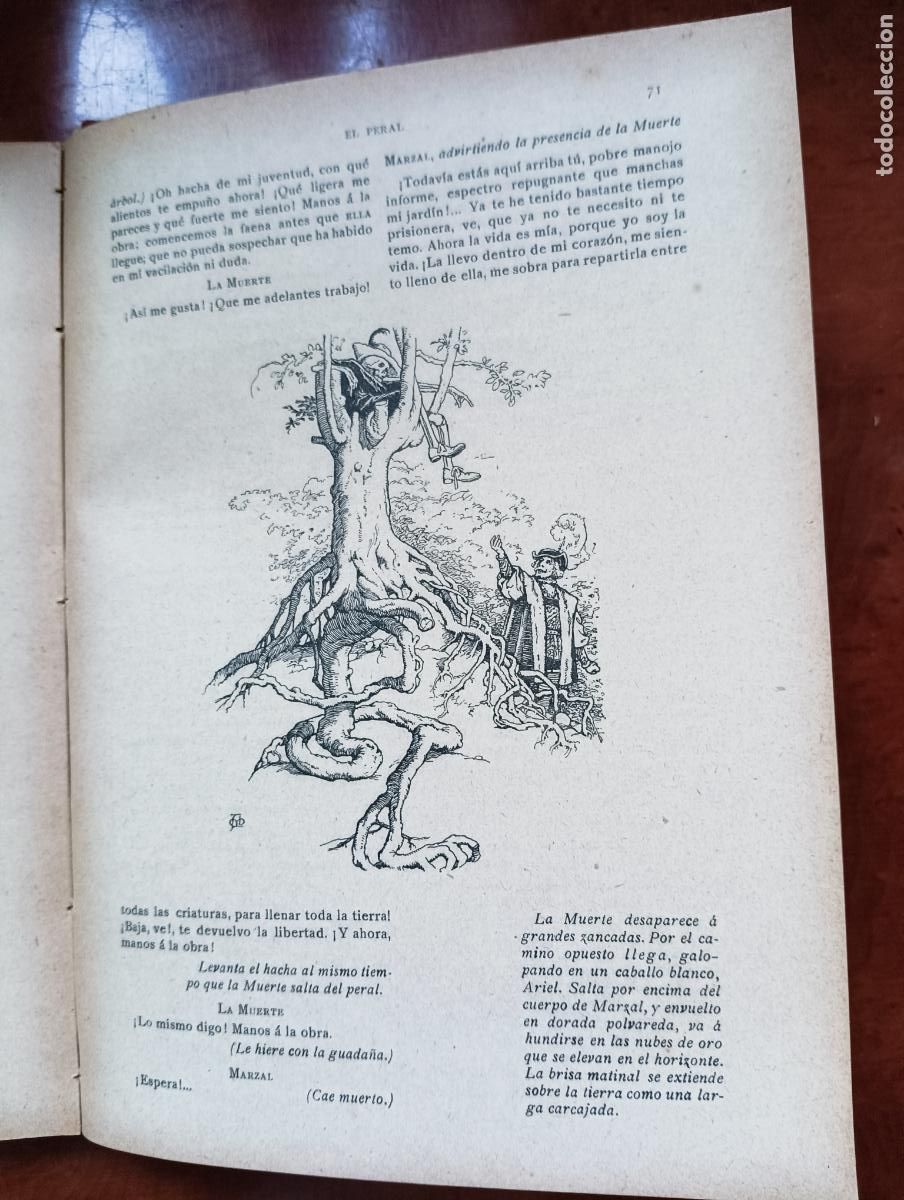 Libros antiguos: El Peral. Leyenda poem&aacute;tica. Apeles Mestres - Foto 5