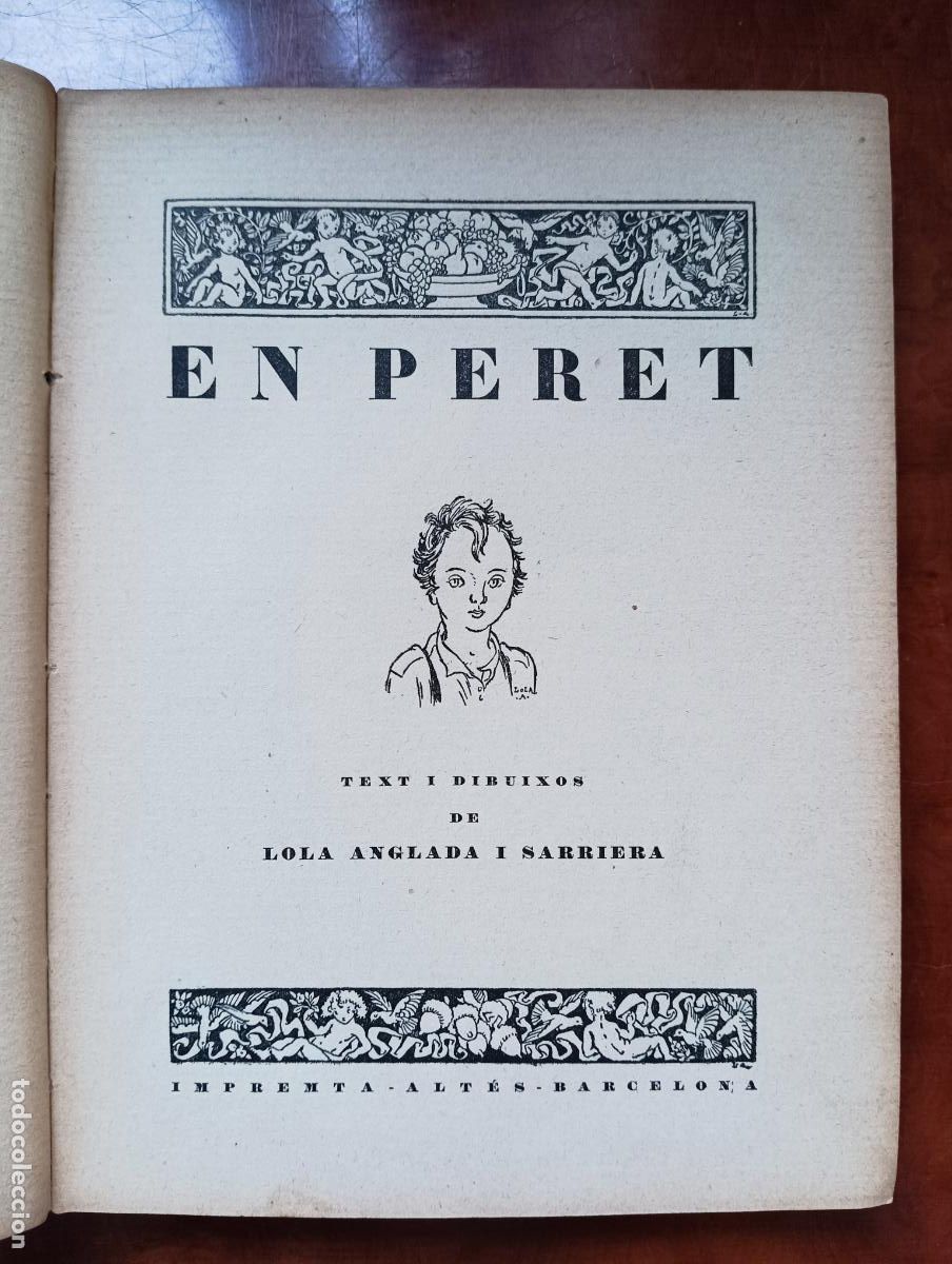 Libros antiguos: En Peret. Lola Anglada i Sarriera - Foto 2