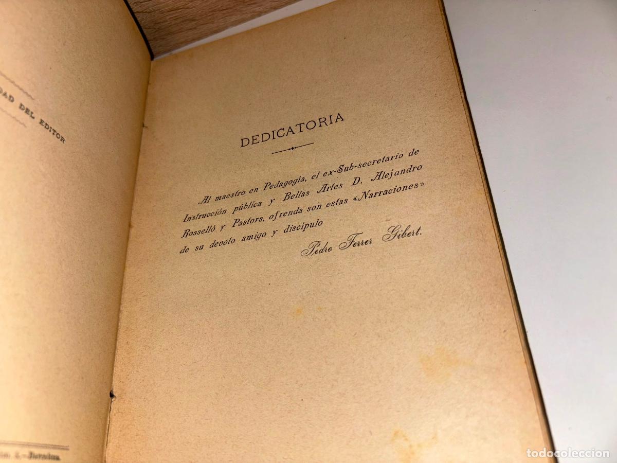 Libros antiguos: TARDES DEL JARDIN. D. PEDRO FERRER 1909 - Foto 3