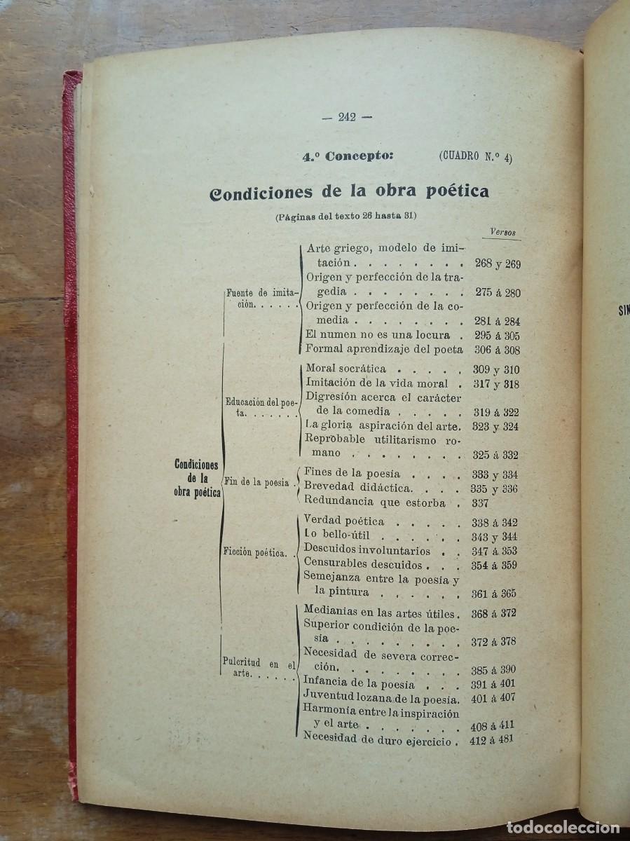 Libros antiguos: Ep&iacute;stola de Horacio a los Pisones 1903 - Foto 10