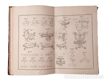 Libros antiguos: Sanz, Eusebio.- CURSO DE TOPOGRAF&Iacute;A Y ELEMENTOS DE GEODESIA. ATLAS - Foto 3