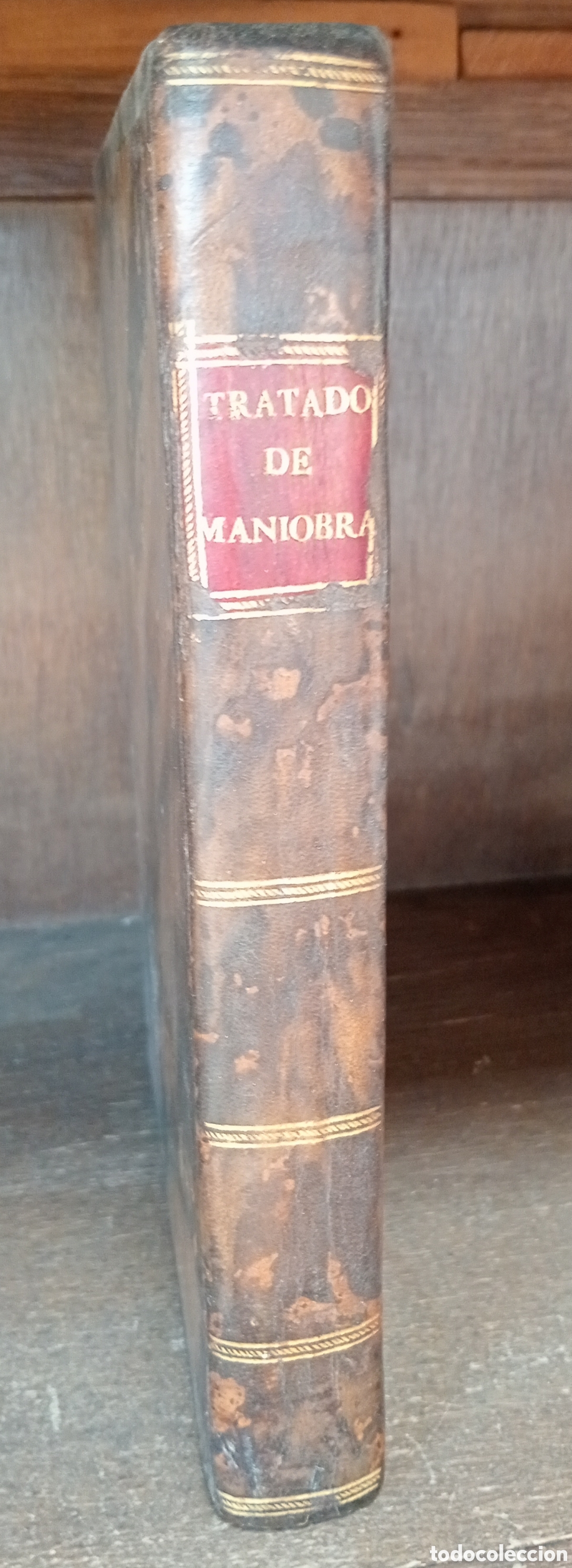 Libros antiguos: Tratado instructivo y pr&aacute;ctico de maniobras navales - Foto 2