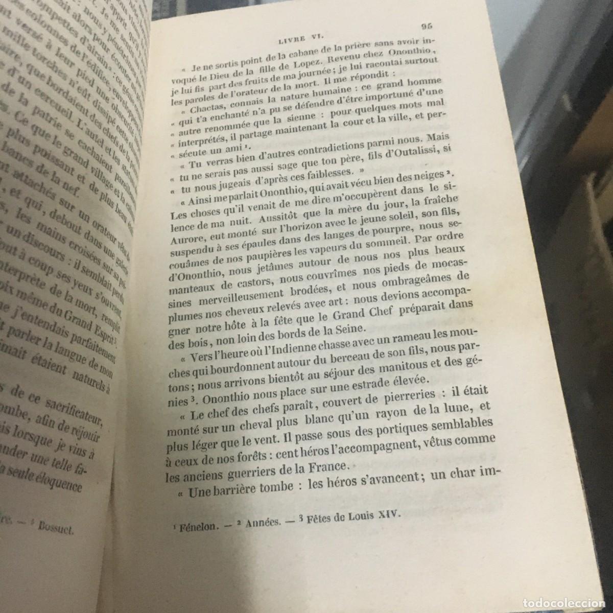 Libros antiguos: Les Natchez, Chateaubriand. - Foto 3