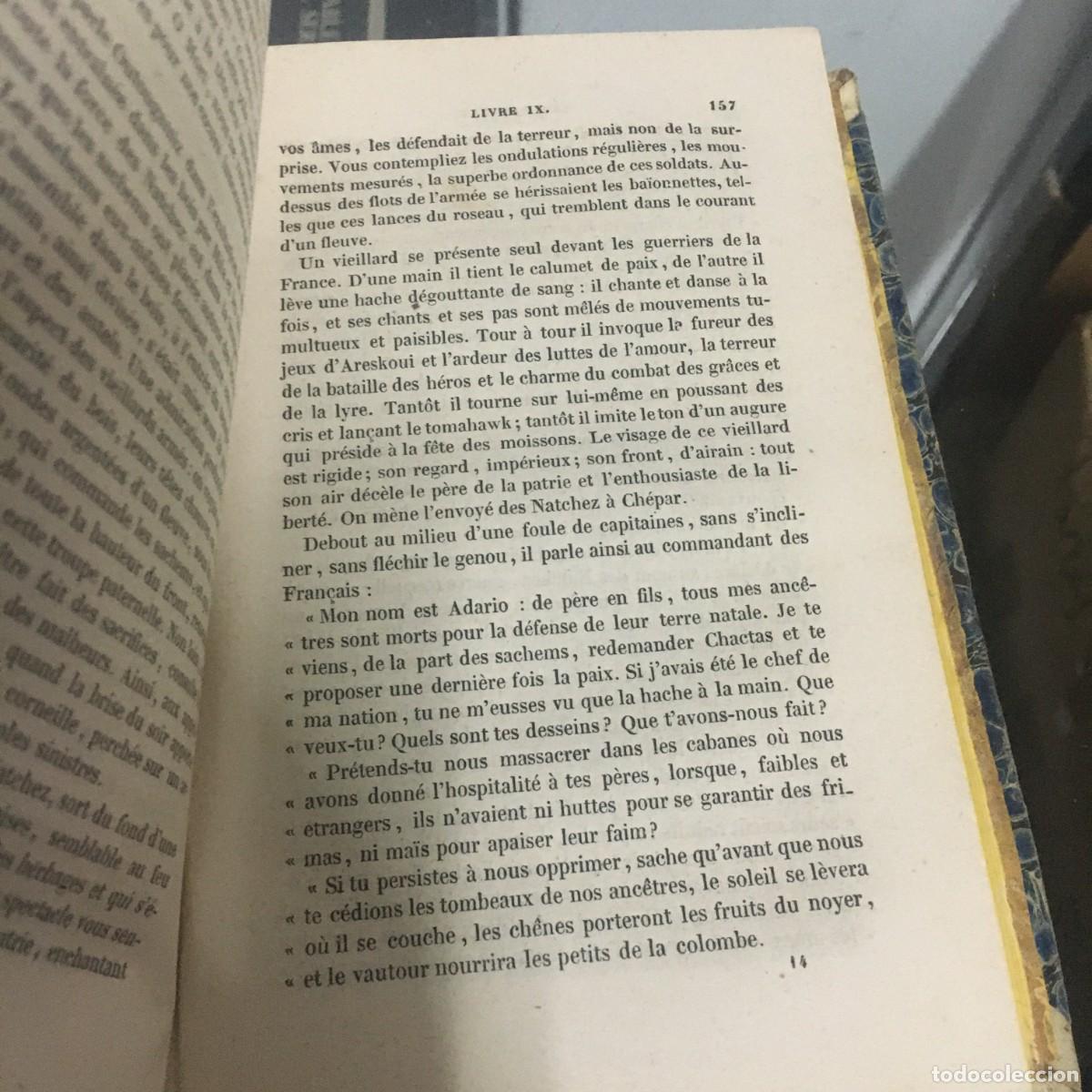 Libros antiguos: Les Natchez, Chateaubriand. - Foto 4