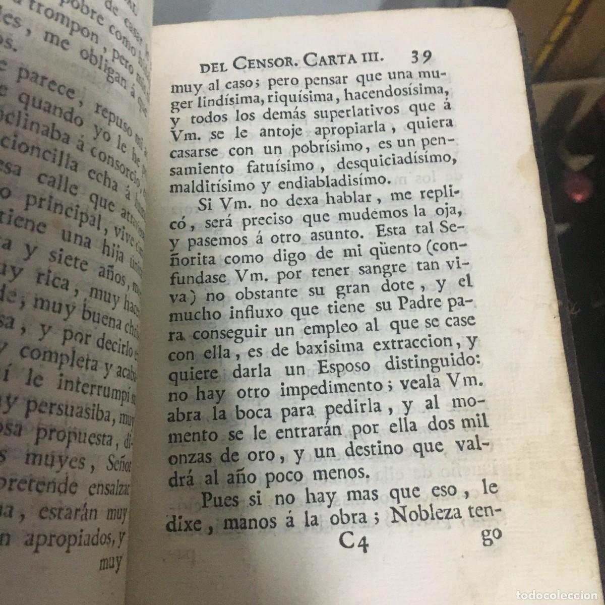 Libros antiguos: EL CORRESPONSAL DEL CENSOR. - Foto 7