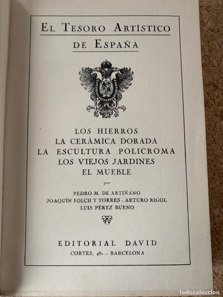 Libros antiguos: El Tesoro Art&iacute;stico de Espa&ntilde;a (Bols 35) - Foto 2