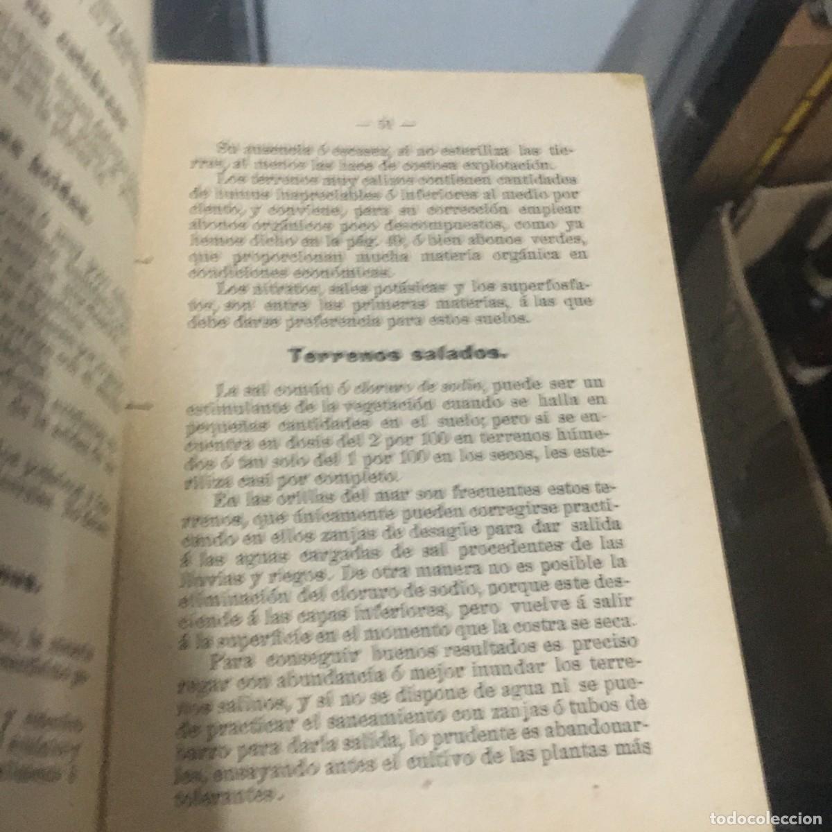 Libros antiguos: INSTRUCCIONES PARA EL EMPLEO DE LOS ABONOS - Foto 3