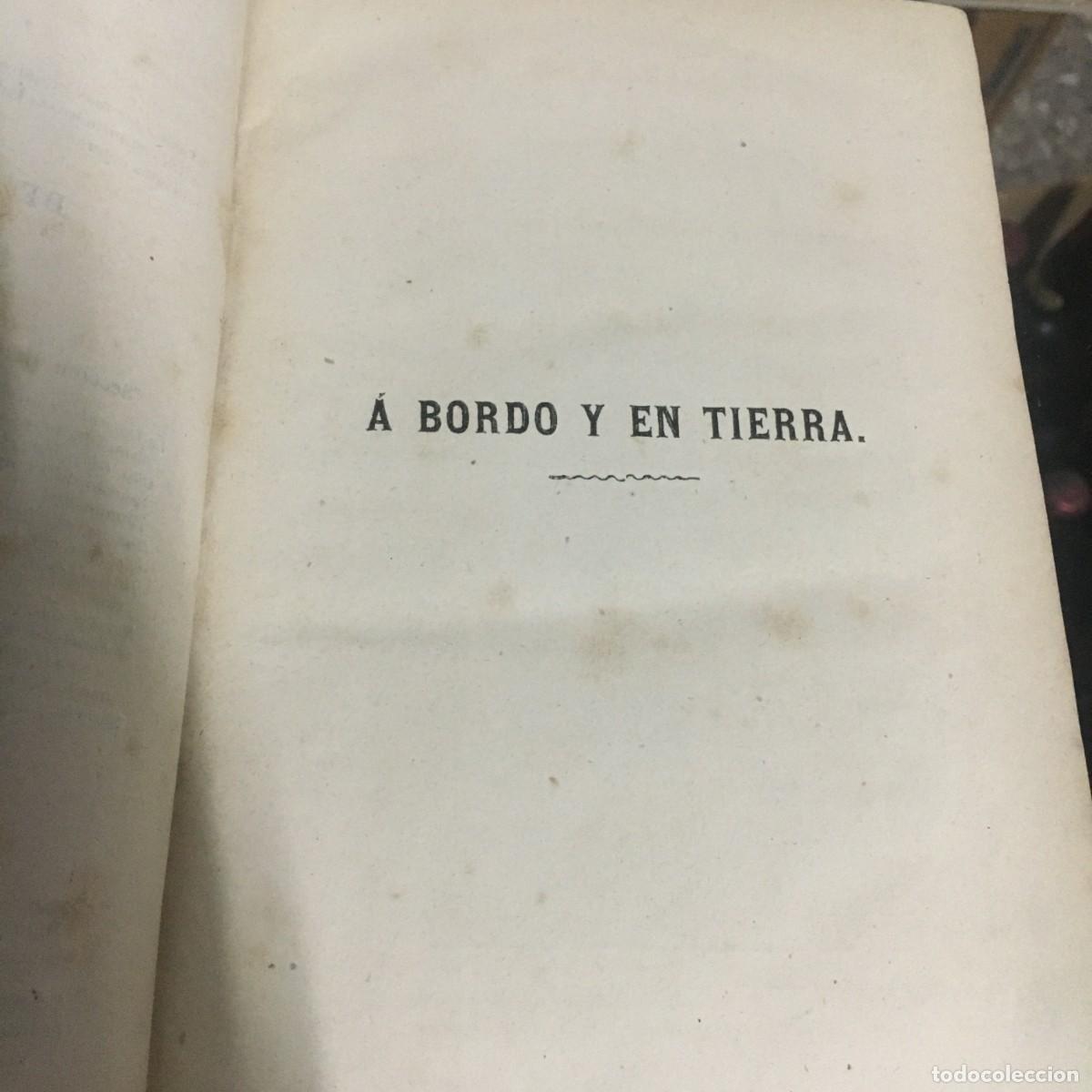 Libros antiguos: A BORDO Y EN TIERRA - FENIMORE COOPER - Foto 2