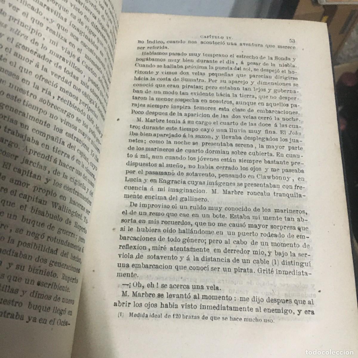 Libros antiguos: A BORDO Y EN TIERRA - FENIMORE COOPER - Foto 3