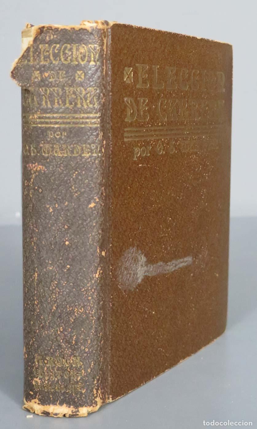 Libros antiguos: Elecci&oacute;n de carrera MARDEN - Foto 1