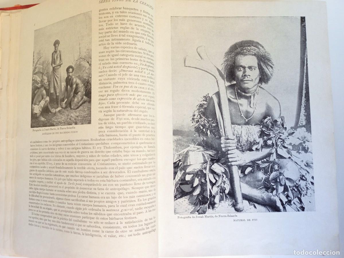 Libros antiguos: Libro Razas Humanas, 1902 - Foto 3