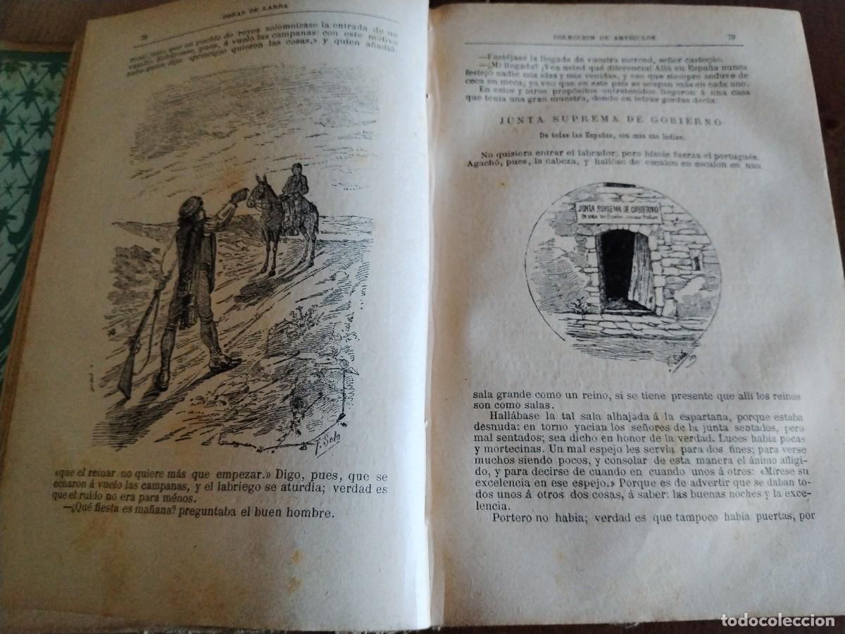 Libros antiguos: F&iacute;garo - Mariano Jos&eacute; de Larra -a&ntilde;o 1884 - Foto 8