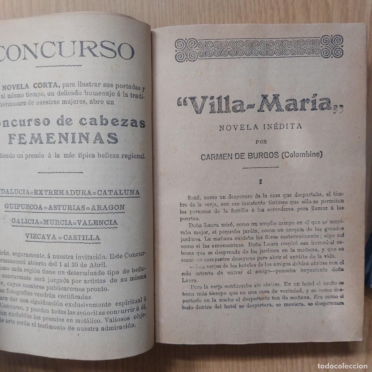 Libros antiguos: Compendio de obras de &rdquo;la novela corta &rdquo; - Foto 2