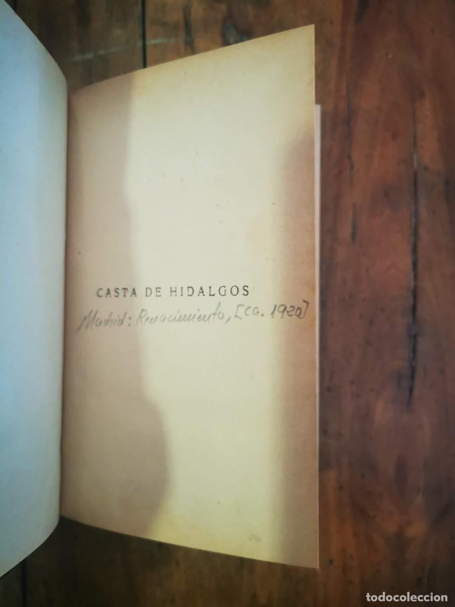Libros antiguos: LE&Oacute;N, Ricardo. Casta de hidalgos: Comedia sentimental - Foto 3