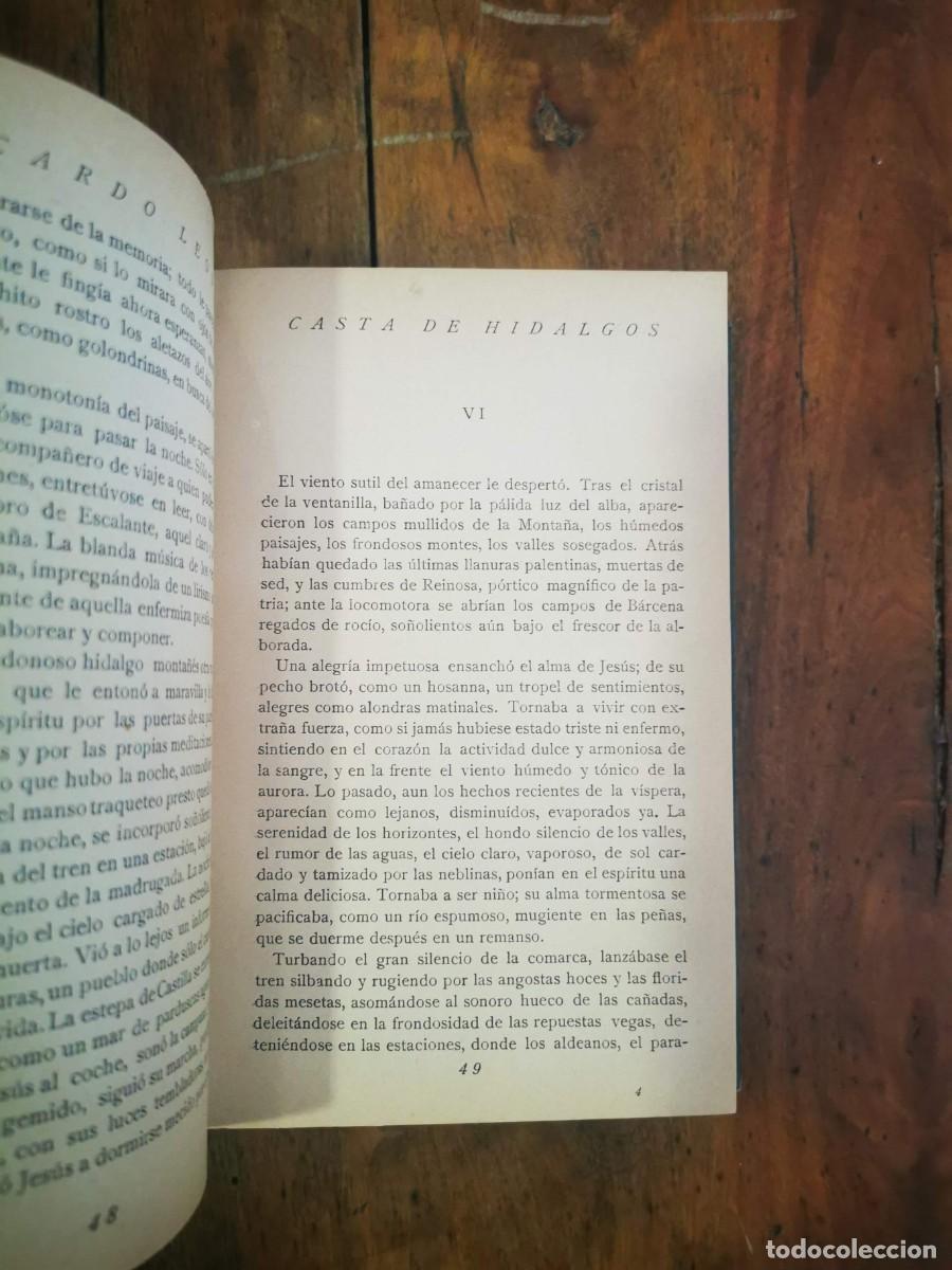 Libros antiguos: LE&Oacute;N, Ricardo. Casta de hidalgos: Comedia sentimental - Foto 5