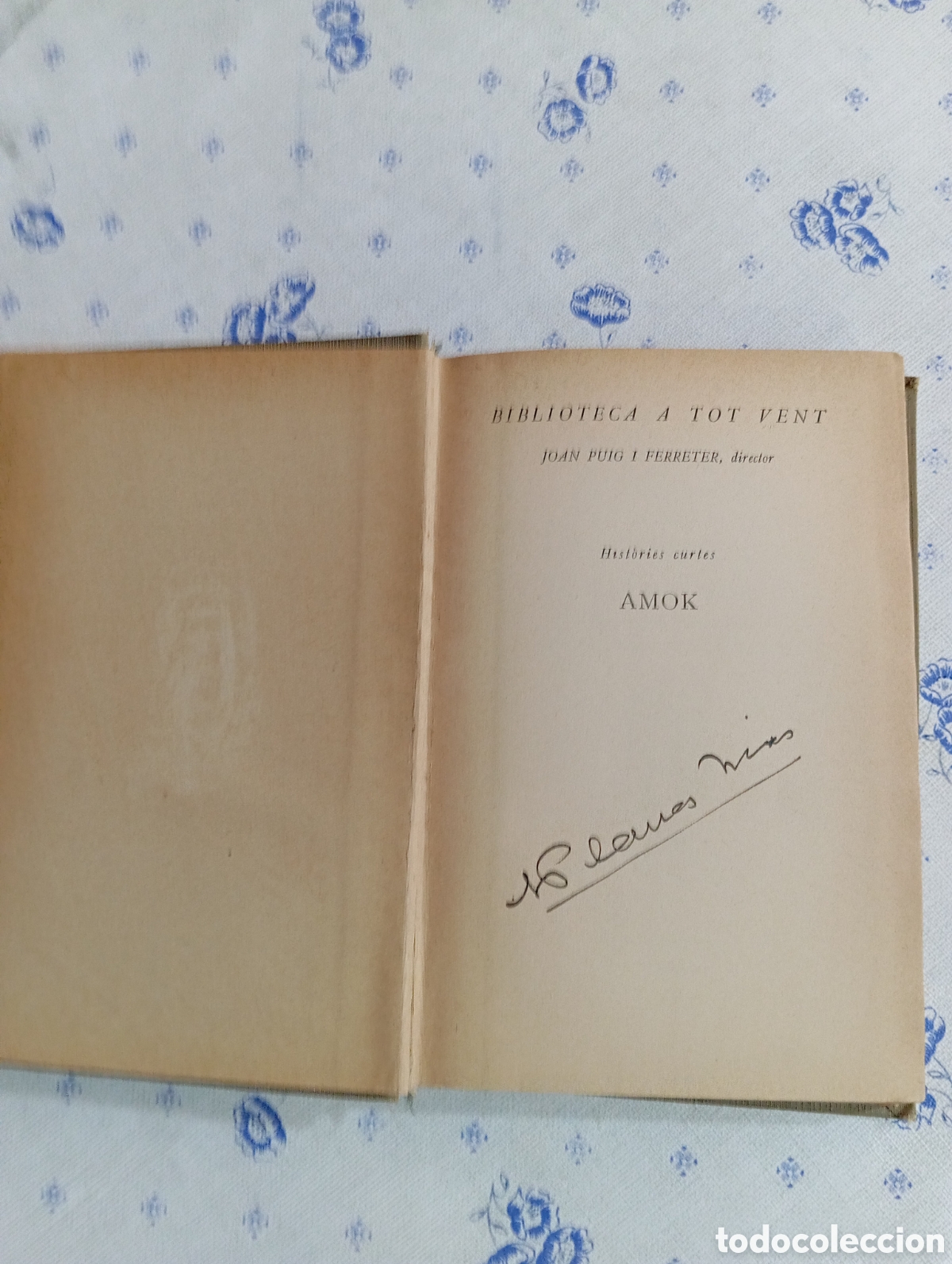Libros antiguos: PRIMERA EDICION EN CATALAN 1929 AMOK - Foto 5