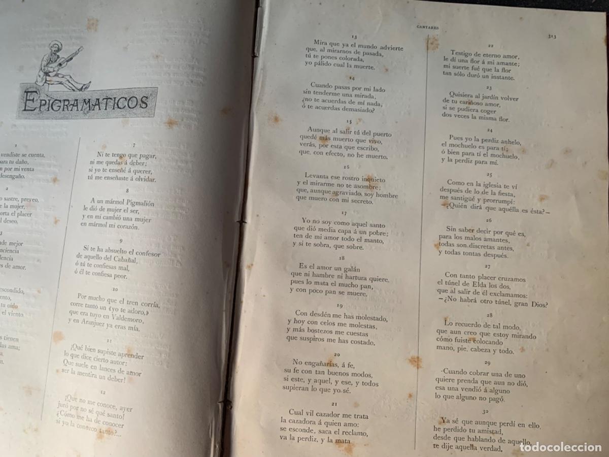 Libros antiguos: Obras completas de Don Ram&oacute;n de Campoamor - Foto 4