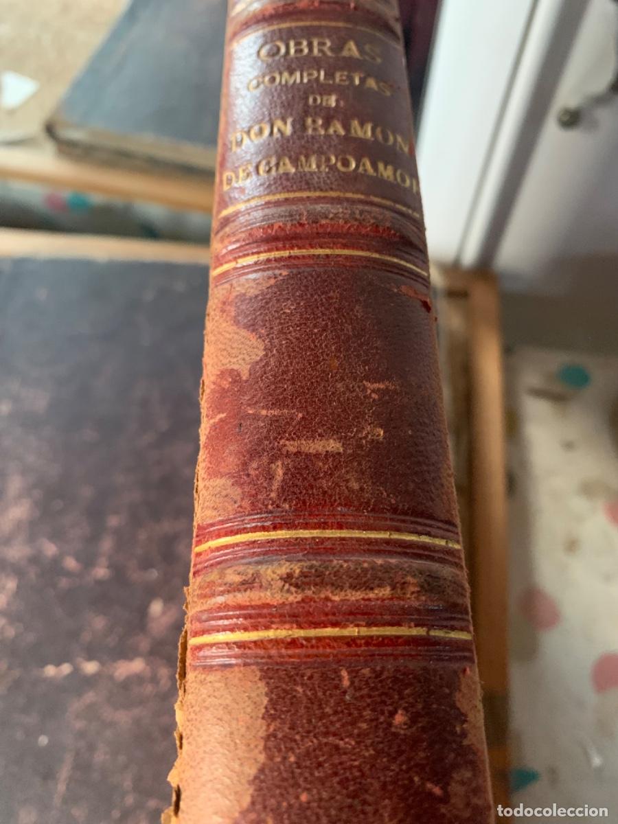 Libros antiguos: Obras completas de Don Ram&oacute;n de Campoamor - Foto 6
