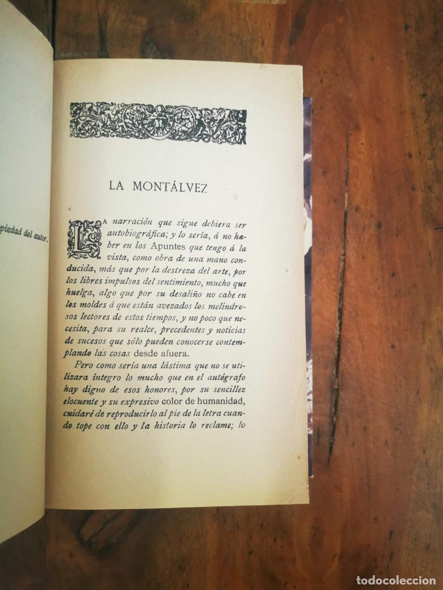 Libros antiguos: PEREDA, Jos&eacute; M. de. La Mont&aacute;lvez - Foto 3