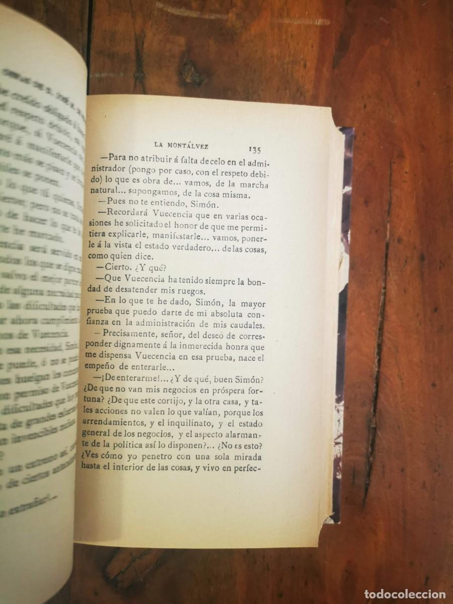Libros antiguos: PEREDA, Jos&eacute; M. de. La Mont&aacute;lvez - Foto 5