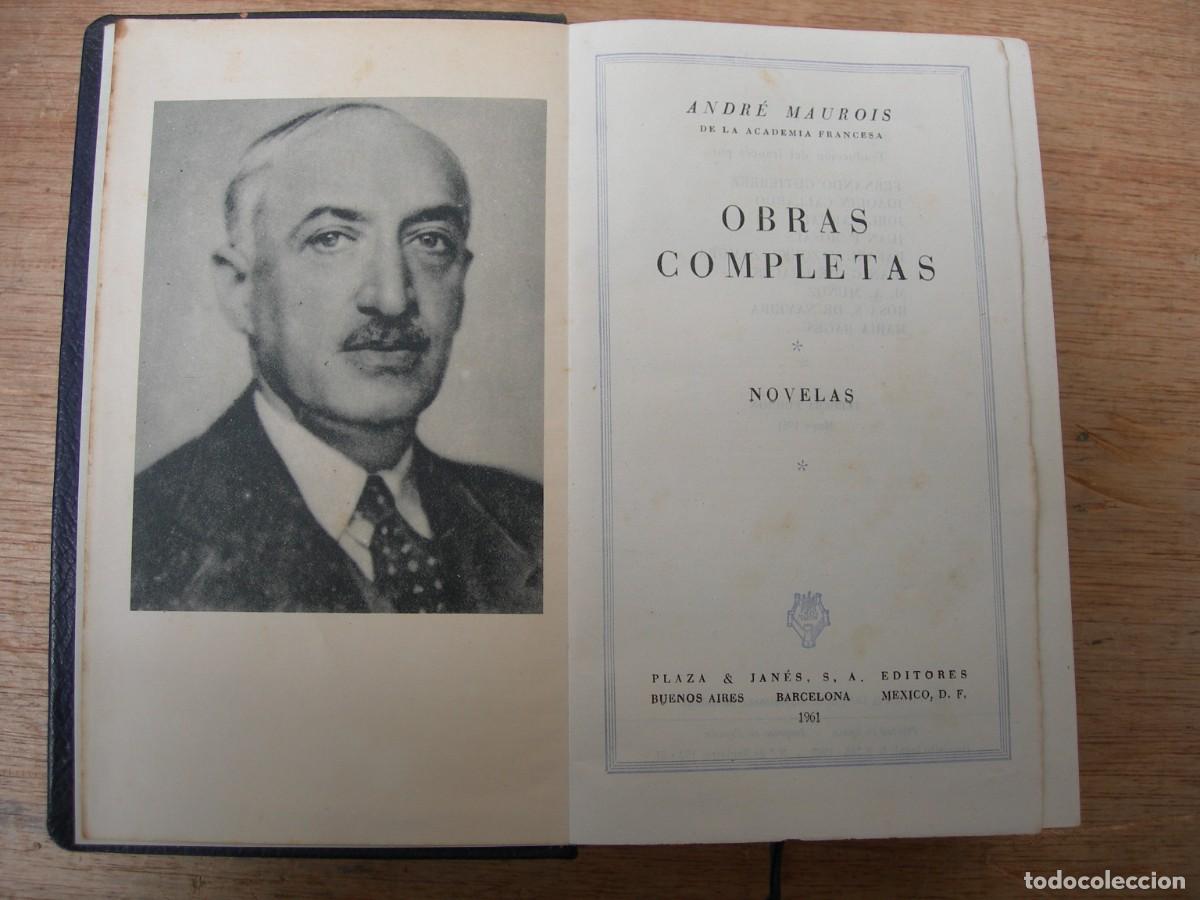 Libros antiguos: OBRAS COMPLETAS - 6 TOMOS / ANDR&Eacute; MAUROIS / NARRATIVA - Foto 3
