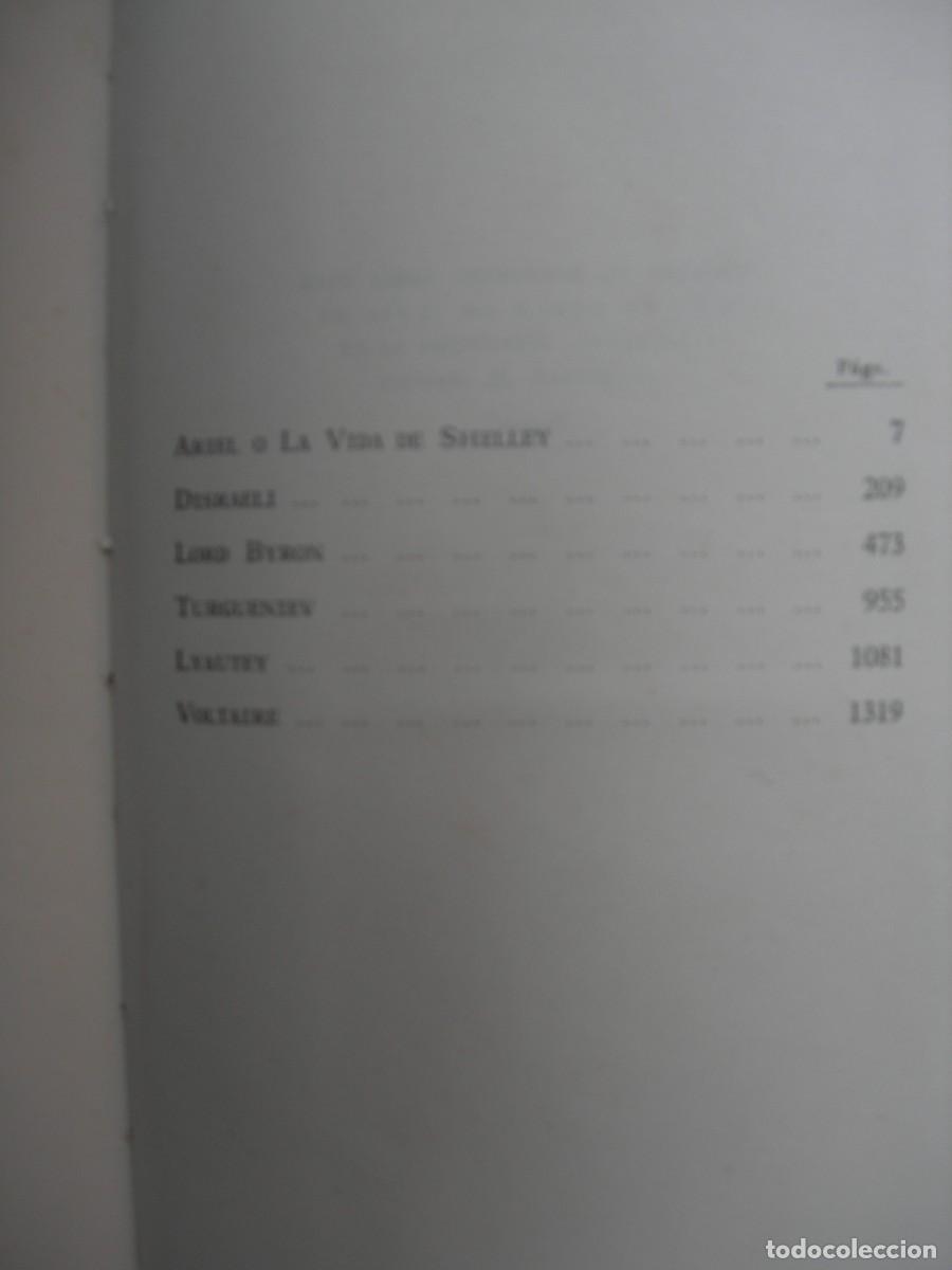 Libros antiguos: OBRAS COMPLETAS - 6 TOMOS / ANDR&Eacute; MAUROIS / NARRATIVA - Foto 10