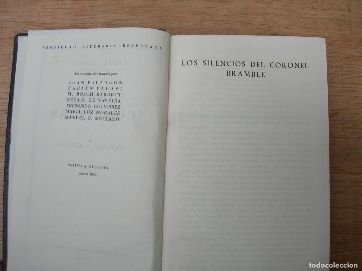 Libros antiguos: OBRAS COMPLETAS - 6 TOMOS / ANDR&Eacute; MAUROIS / NARRATIVA - Foto 12